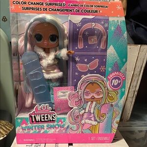 L.O.L. Surprise! Tweens Winter Snow Doll - Blue and Pink
